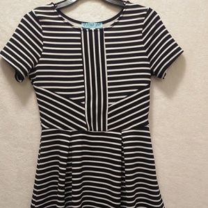 Aina Be Black & White Dress l Ladies Dress